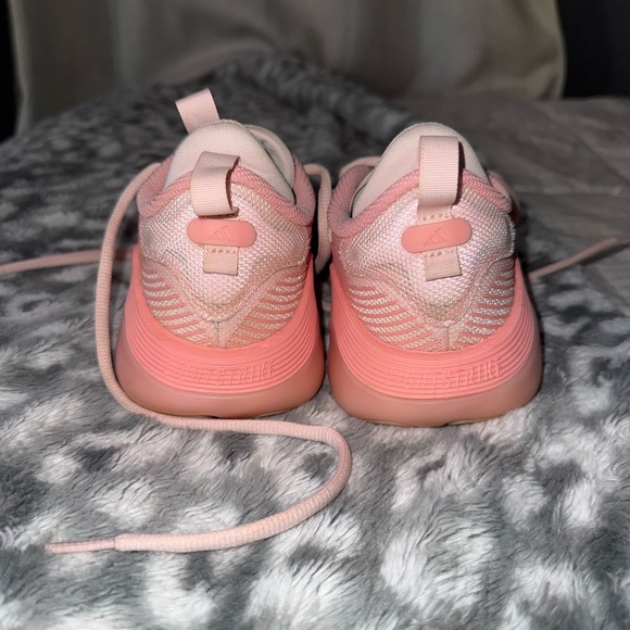 Adidas Women's Coral Pink Sneakers - Picture 3 of 3